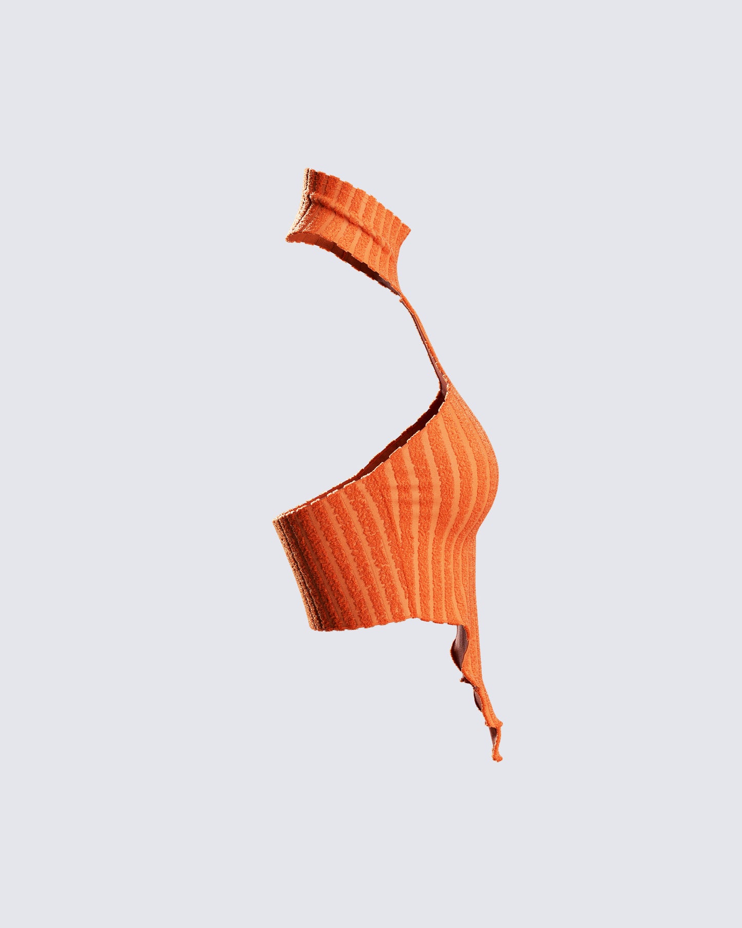 Ivica Rust Rib Knit Top