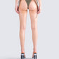 Izzy Olive Stripe Bikini Bottom