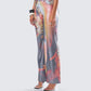 Janet Multi Tiger Shimmer Pant