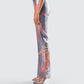 Janet Multi Tiger Shimmer Pant