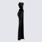 Janine Black Cut Out Maxi Dress