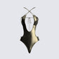 Jarah Metallic Gunmetal One Piece product front