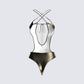 Jarah Metallic Gunmetal One Piece