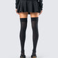 Jarica Black Twill Mini Skirt