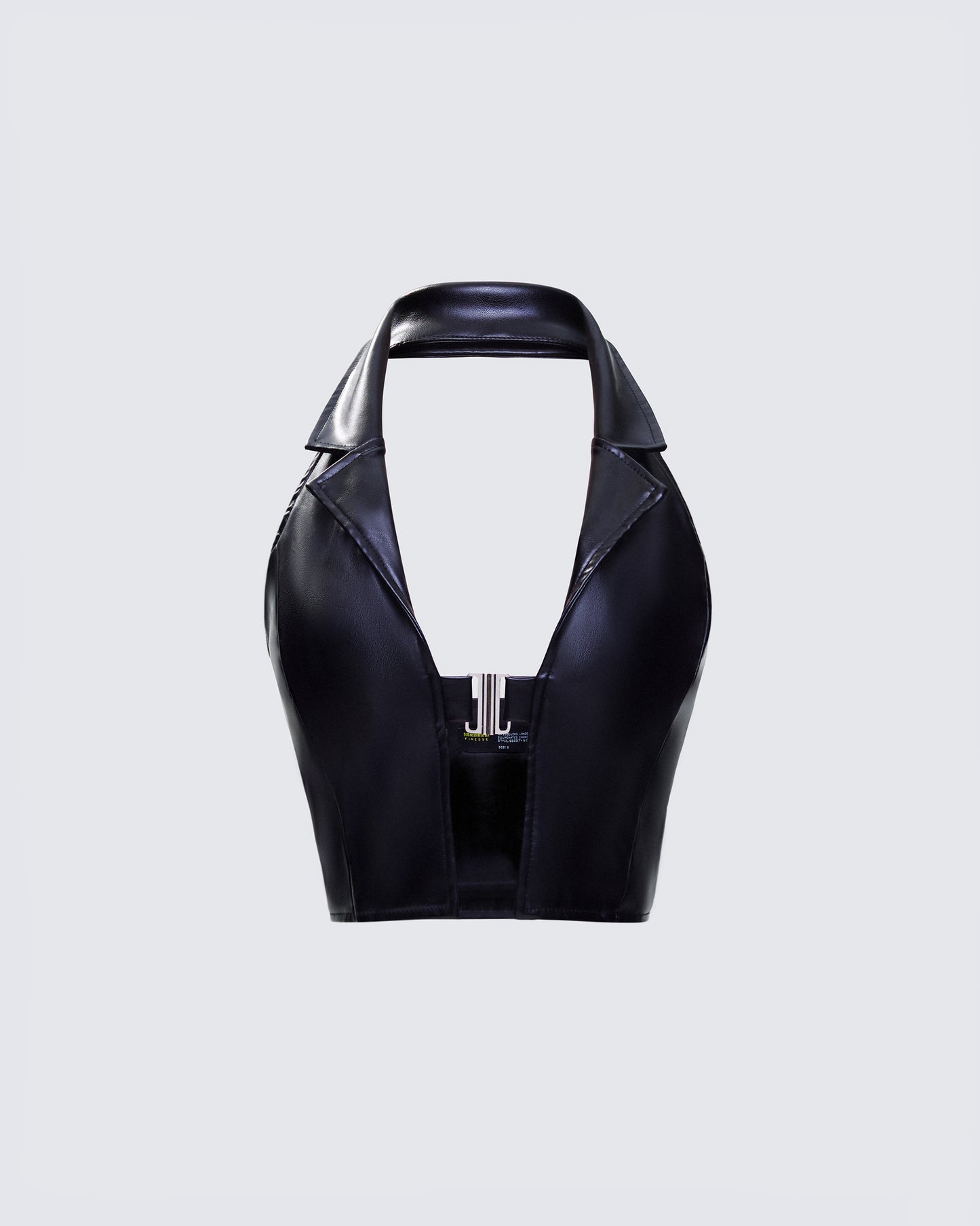 Jaxon Black Leather Top