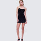 Jazlyn Black Invisible Strap Tank Top