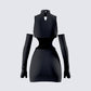 Jeanne Black Dress & Sleeves