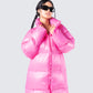 Jenny Shiny Oversized Puffer