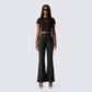 Jesse Black Cropped Top