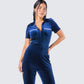 Joanna Navy Flared Jumpsuit