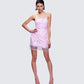 Jocelyn Pink Sequin Mini Dress