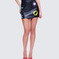Jordy Black Vegan Leather Skirt
