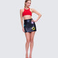 Jordy Black Vegan Leather Skirt