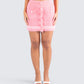 Joss Knit Button Front Mini Skirt
