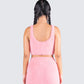 Joss Knit Scoop Neck Cropped Top