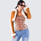 Juliana Tan Faux Shearling Jacket