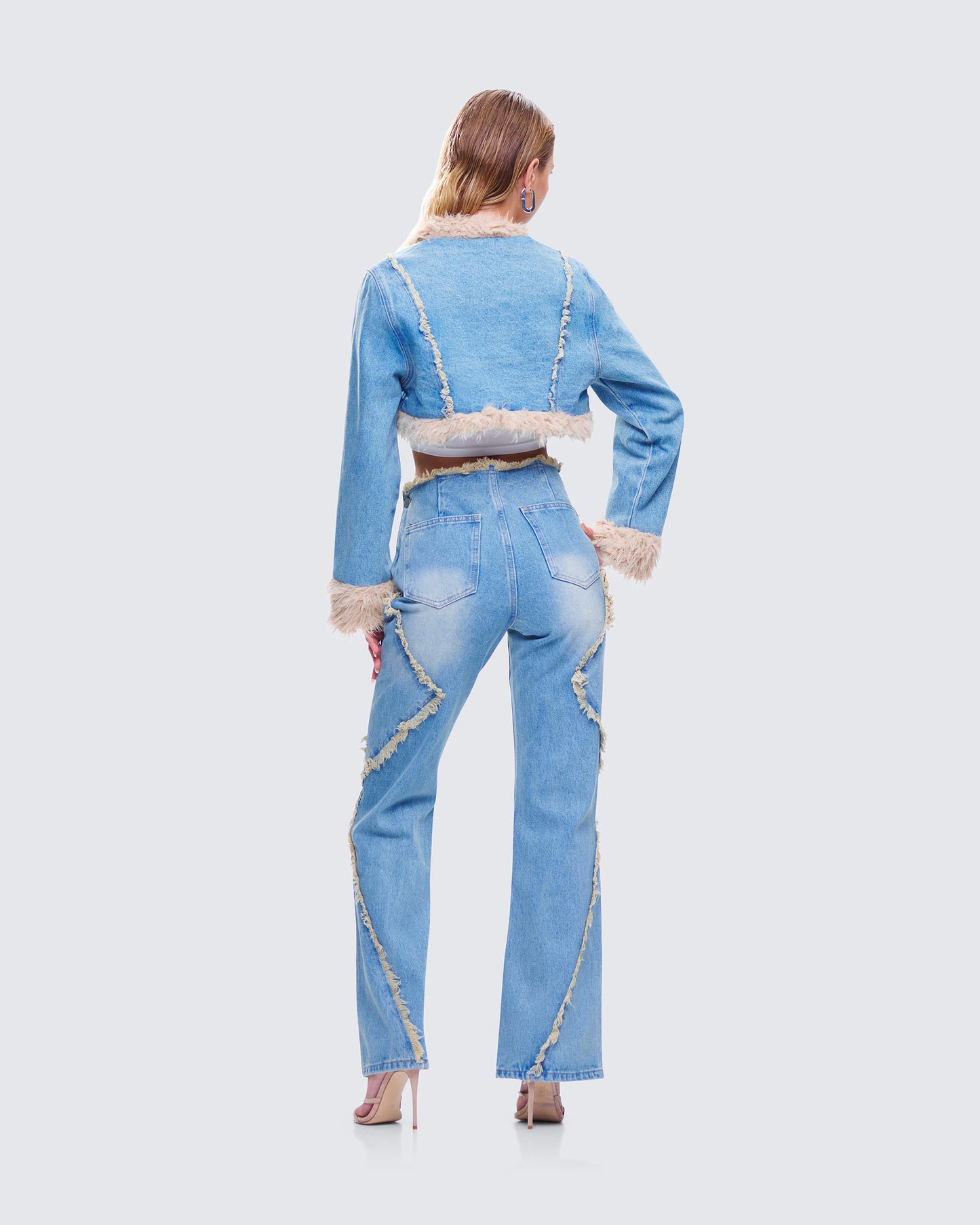 Kaiana Blue Denim Y2K Set