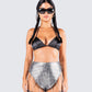 Kaito Black Triangle Bralette Top