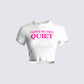 Kalea White Jersey Graphic Top 3d product front