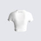 Kalea White Jersey Graphic Top
