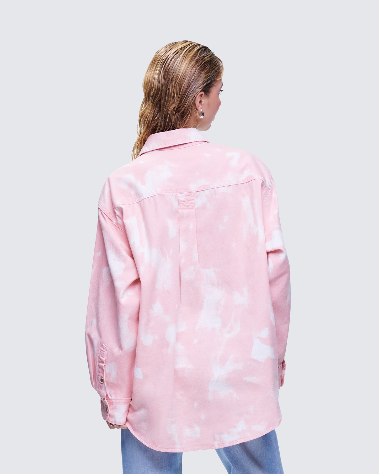 Karasi Pink Wash Loose Fit Shirt