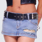 Karen Black Pyramid Stud Belt