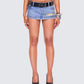 Karen Black Pyramid Stud Belt model front