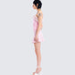 Karlissa Pink Faux Fur Set
