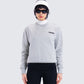 Kemi Heather Grey Logo Sweatshirt model front