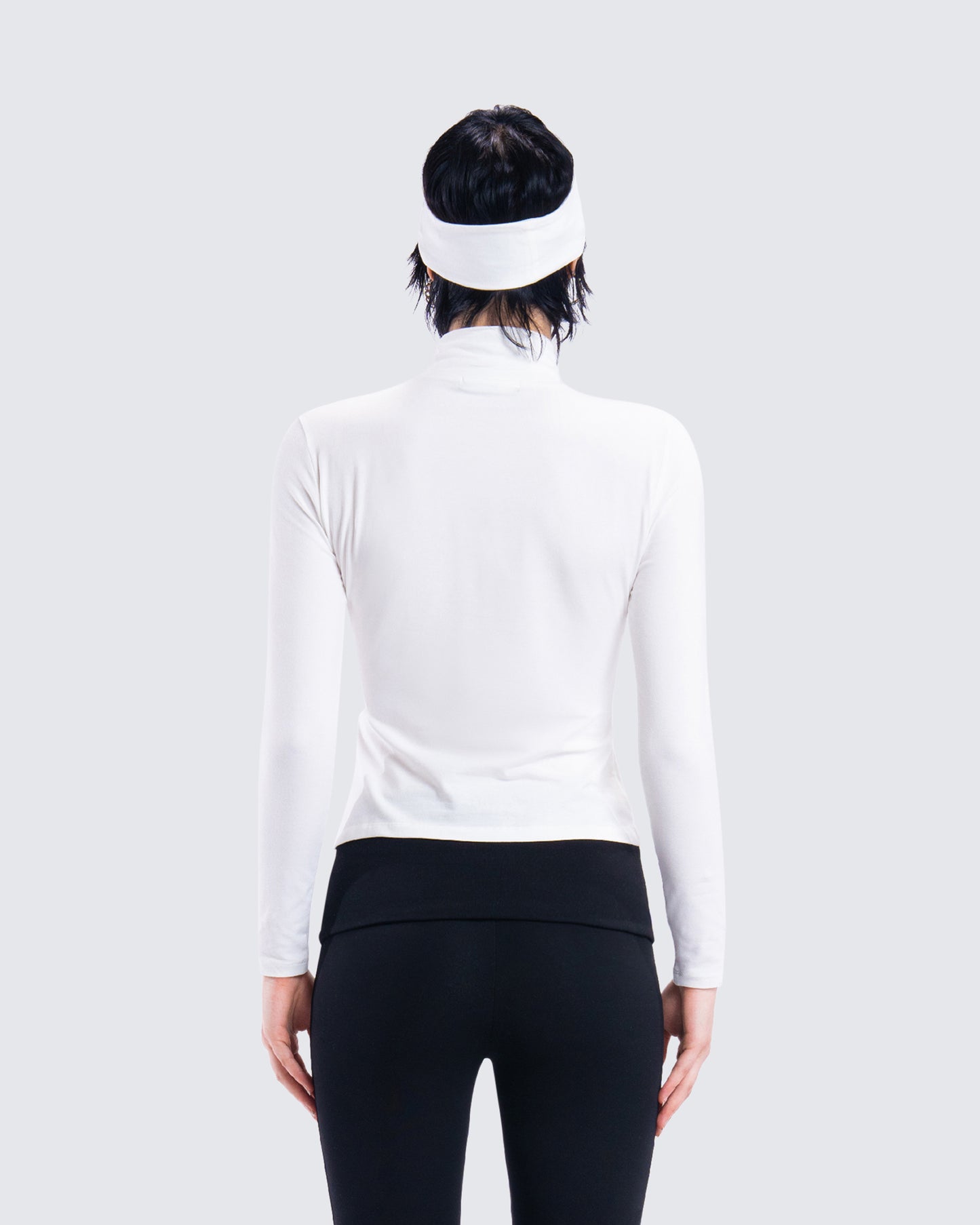 Kemi White Jersey Top And Headband