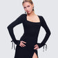 Kesia Black Mini Dress