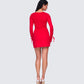 Kesia Red Mini Dress