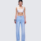 Keturah Denim Set model front