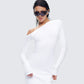 Kiandra White Off Shoulder Maxi Dress