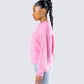 Kiera Pink Chunky Sweater Top