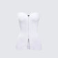 Kinsey Ivory Sweater Knit Tube Top product front