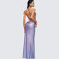 Koa Gunmetal Metallic Gown