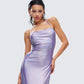 Koa Gunmetal Metallic Gown