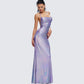 Koa Gunmetal Metallic Gown
