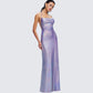 Koa Gunmetal Metallic Gown