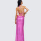 Koa Pink Metallic Gown