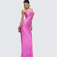 Koa Pink Metallic Gown