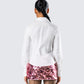 Kyra Fitted White Poplin Shirt