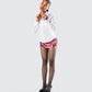 Kyra Fitted White Poplin Shirt