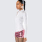 Kyra Fitted White Poplin Shirt