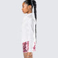 Kyra Fitted White Poplin Shirt