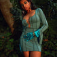 Karlie Lace Up Boss Dress