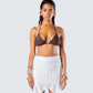Landry Brown Triangle Top model front