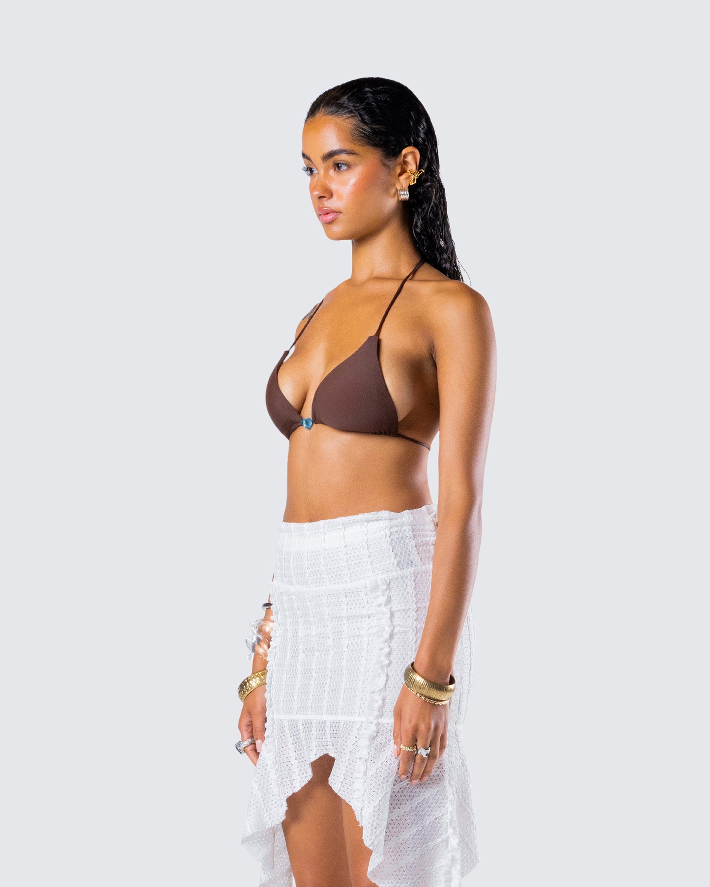 Landry Brown Triangle Top