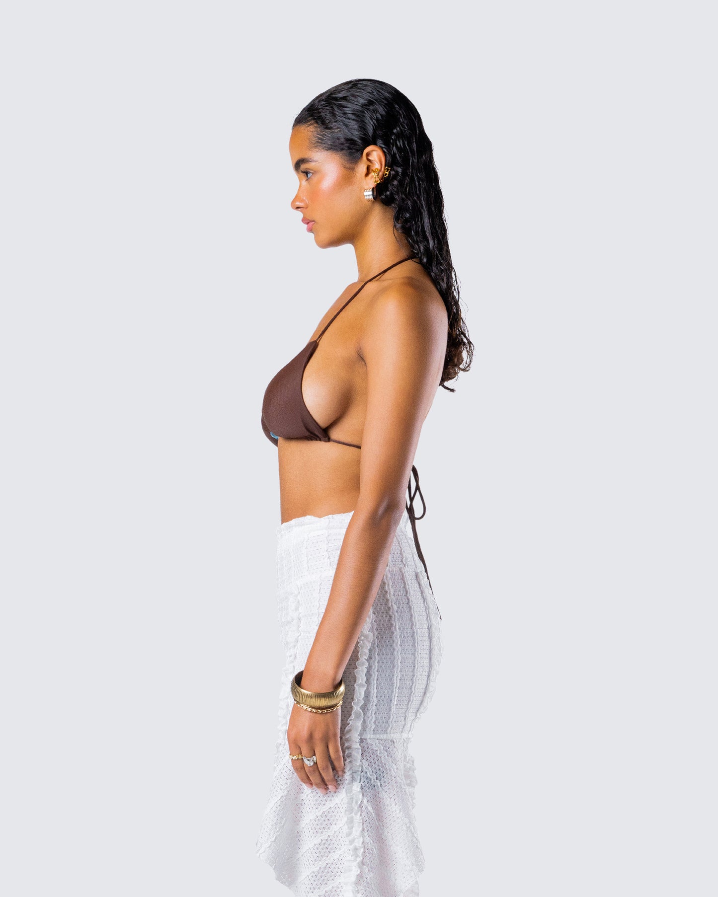 Landry Brown Triangle Top